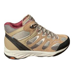 Hi-Tec Women's V-LITE Wild-FIRE MID I Waterproof Hiking Boot Taupe Brown Size 9M
